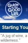 Guide to the Good
                        life logo